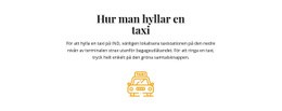 Hur Man Hallar En Taxi - Målsida