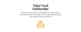 Taksi Nasıl Yapılır - Premium WordPress Teması