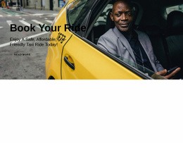 Book Your Ride Html Templates