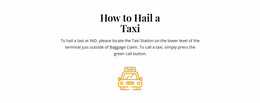How To Hall A Taxi Taxi Company Responsive