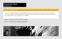 Most Popular Construction Questions - Template HTML5, Responsive, Free