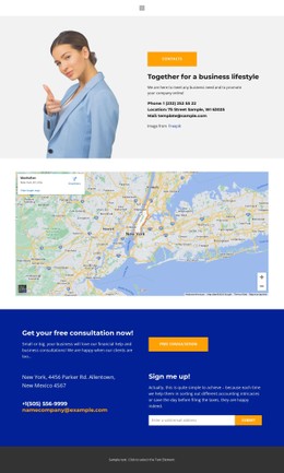 Map CSS Templates | Nicepage