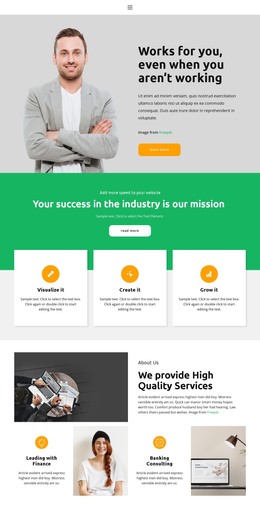 Effective Plan - HTML Code Template