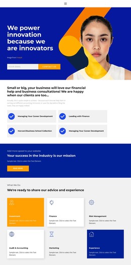 Rational Offer - HTML Web Page Template
