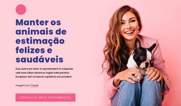 Manter Animais De Estimação Saudáveis