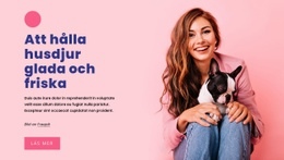 Hålla Husdjur Friska – Responsivt WordPress-Tema