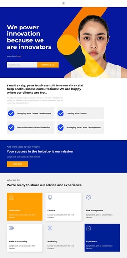 Rational Offer - Landing Page