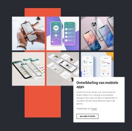 Portfolio Voor Ontwikkeling Van Mobiele Apps - Sitemodel