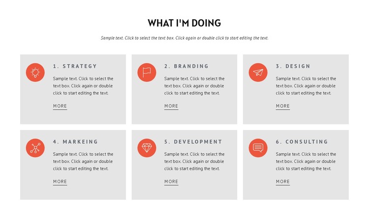 What we doing CSS Template