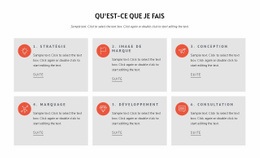 Que Faisons-Nous - HTML Builder Drag And Drop