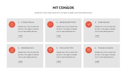 Amit Csinálunk – Reszponzív HTML5-Sablon