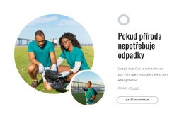 Dobrovolně Bojujte Proti Odpadu – Přizpůsobitelná Šablona