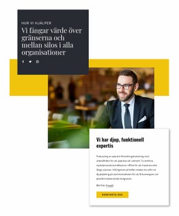 Premiumwebbplatsdesign För Hjälp Från Företagskonsult