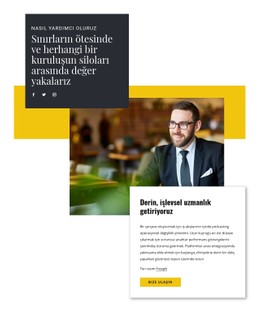 İş Danışmanından Yardım Için CSS Düzeni