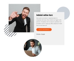 Jednání Online Kurz – Šablona Pro Tvorbu Webových Stránek