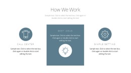 How The Principle Of Work Works CSS Layout Template