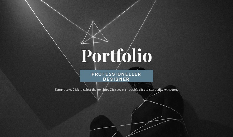 Schauen Sie sich das Portfolio an Website Builder-Vorlagen