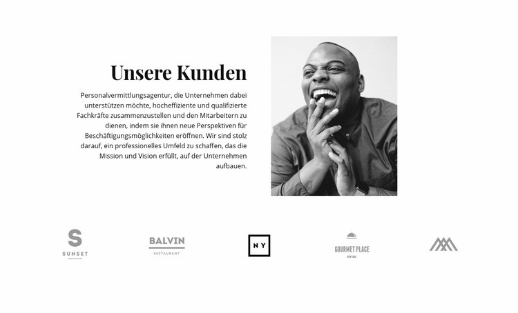 Unsere Kunden sind zufrieden Website design