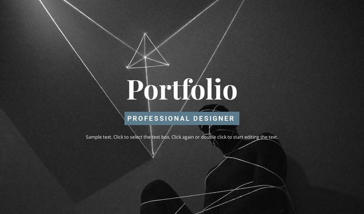 Check out the portfolio Elementor Template Alternative
