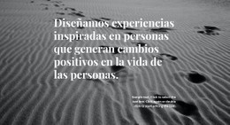 Inspiración Para Un Mejor Diseño Plantilla HTML CSS Sencilla