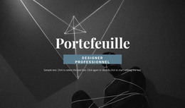 Découvrez Le Portfolio Modèle HTML