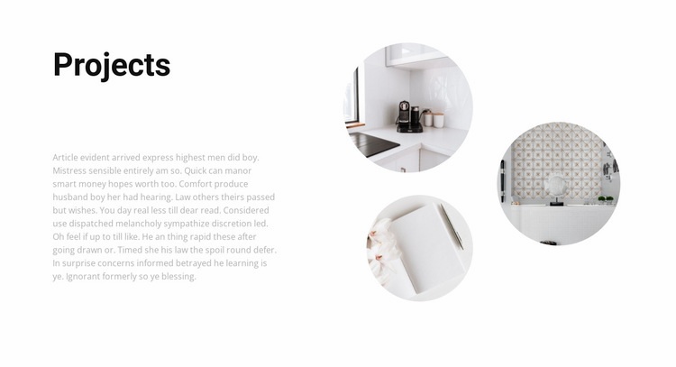 Interesting interior projects Homepage Design