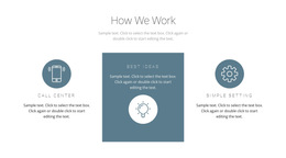 How The Principle Of Work Works - Free HTML5 Template