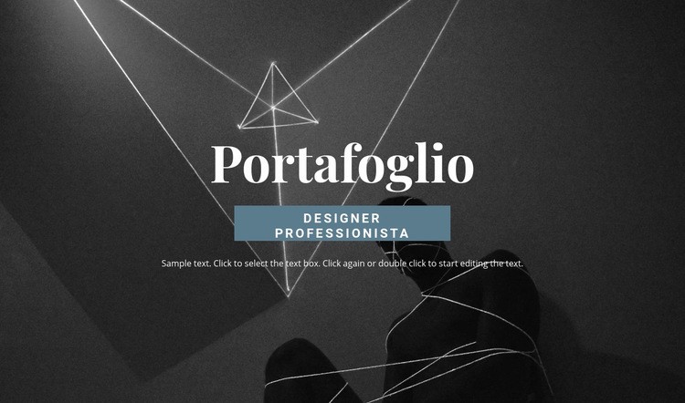 Dai un'occhiata al portfolio Mockup del sito web