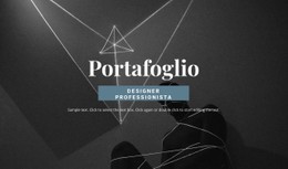 Pagina HTML Per Dai Un'Occhiata Al Portfolio