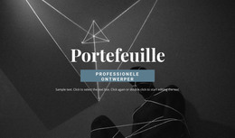 Bekijk Het Portfolio - HTML-Paginasjabloon