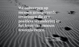 Inspiratie Voor Een Beter Ontwerp - Responsieve Websitesjablonen
