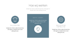 Hoe Het Principe Van Werk Werkt - Responsief WordPress-Thema