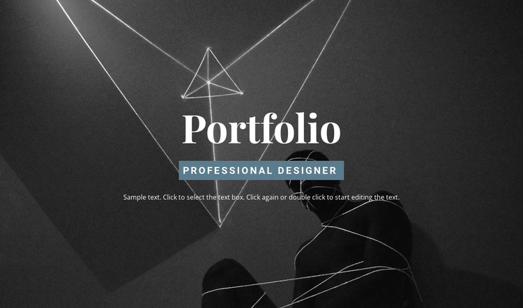 Check out the portfolio One Page Template