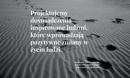 Inspiracja Do Lepszego Projektowania - Łatwy W Użyciu Szablon HTML5