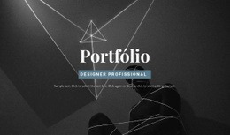 Confira O Portfólio - Design HTML Page Online