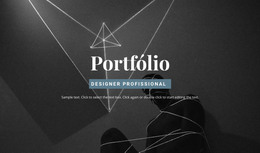 Confira O Portfólio - Modelo De Página HTML