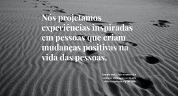 Inspiração Para Um Design Melhor - Página De Destino Final