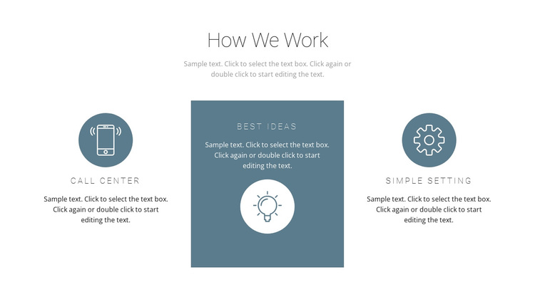 How the principle of work works Template