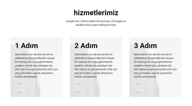 Her yıl çalışın Web Sitesi Mockup'ı