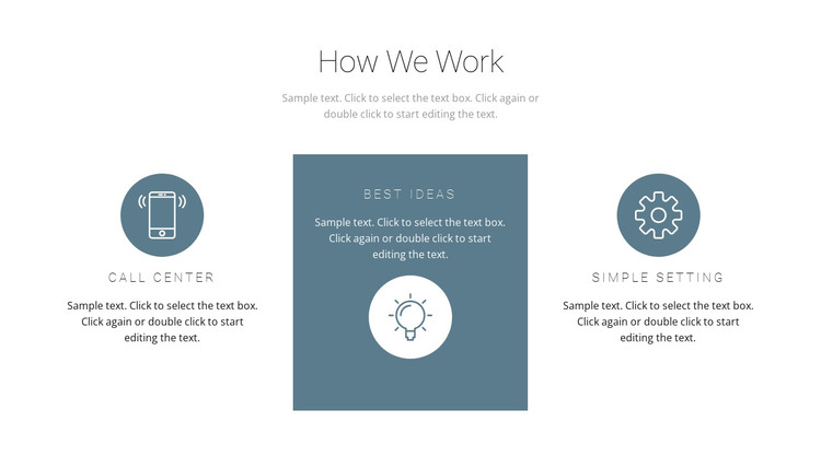 How the principle of work works Web Design