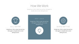 How The Principle Of Work Works - Modern Web Page Design