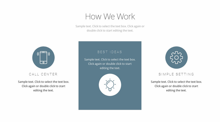 How the principle of work works WordPress Website Builder