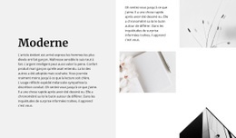 Un Style Moderne Tout Autour - Conception D'Une Seule Page