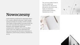 Nowoczesny Styl Dookoła - Gotowy Do Użycia Motyw WordPress