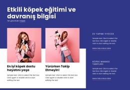 Etkili Köpek Eğitimi - En Iyi Tek Sayfalık Şablon