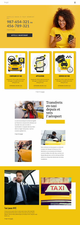 Service De Taxi De Qualité