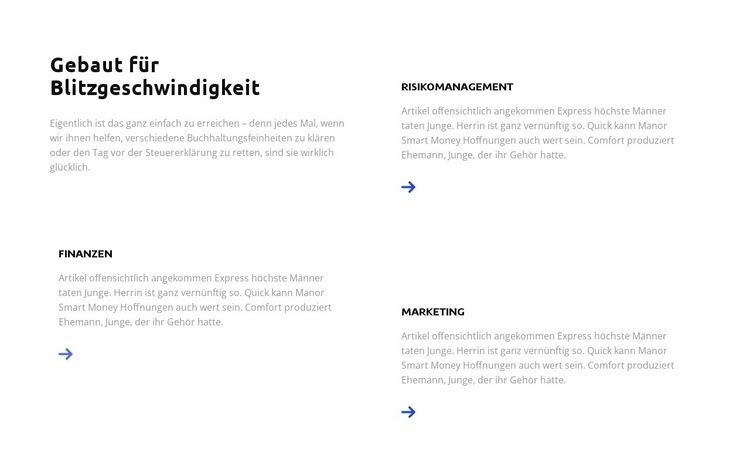 Erstellen Sie Ihren Plan Landing Page