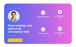 Nous Sommes La Tendance - Modèle HTML5 Réactif