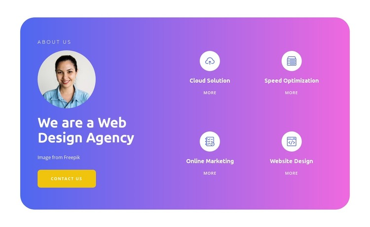 We are the trend HTML Template