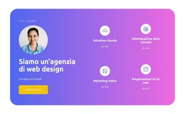 Siamo La Tendenza - Modello Di Sito Web Gratuito